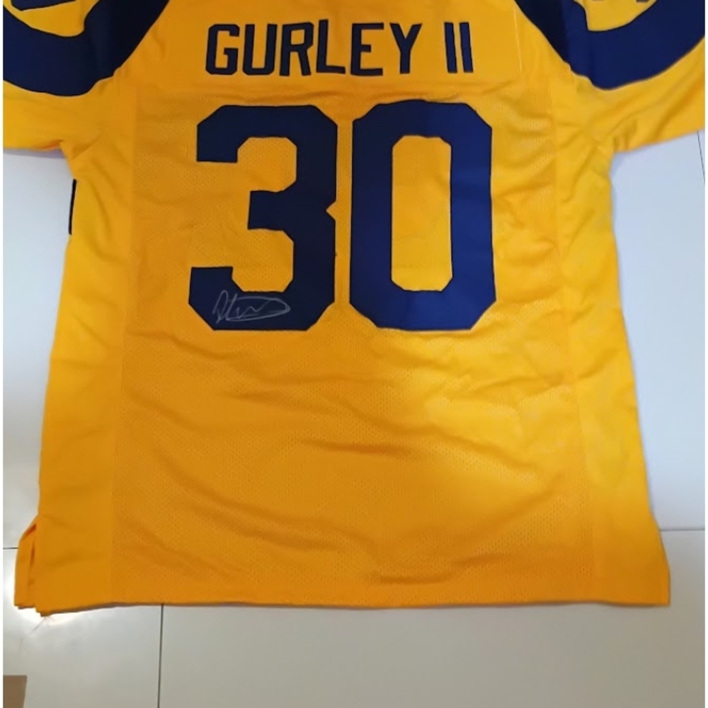 Men's Yellow and Blue Jersey